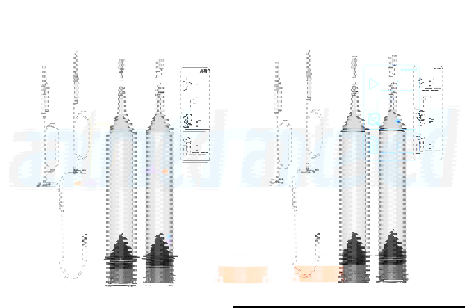 12hours Multi-patient syringe system