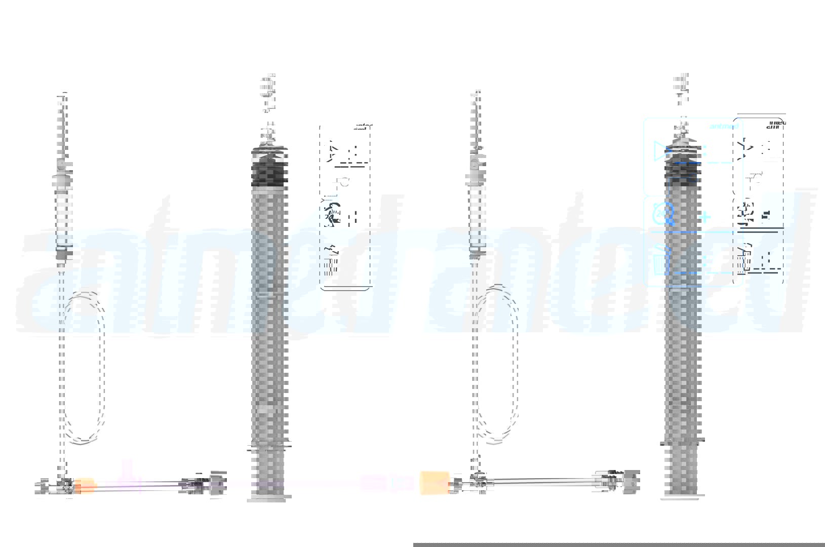 24hours Multi-patient syringe system